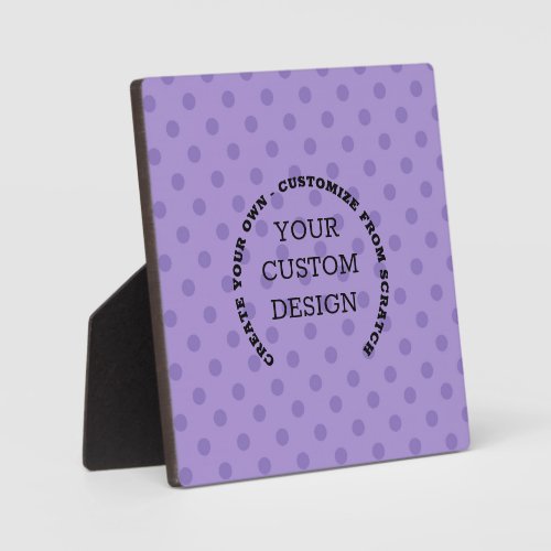 Create Your Own Custom Design Plaque
