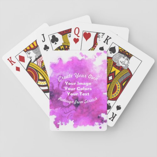 Create Your Own Custom Design Playing Cards