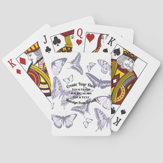 Create Your Own Custom Design Poker Cards (Back)