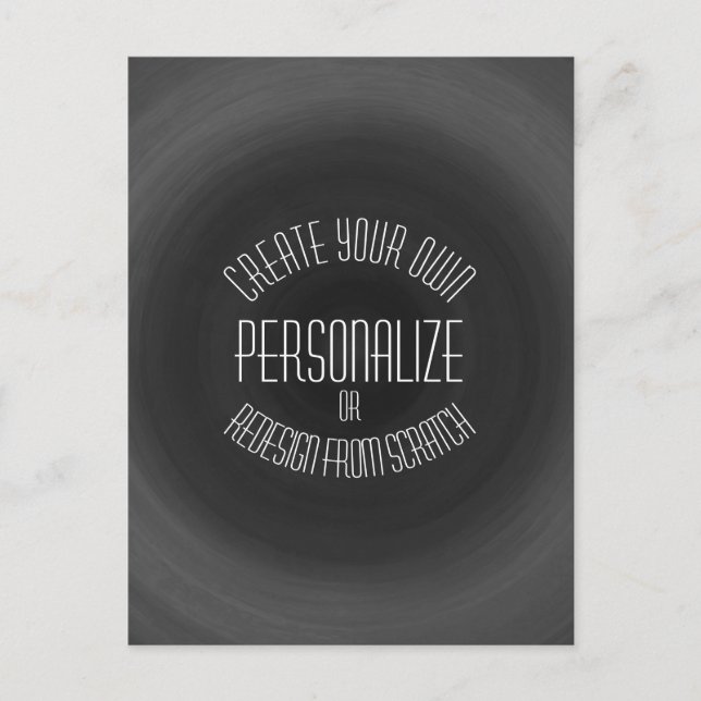 Create Your Own - Custom Design Postcard (Front)