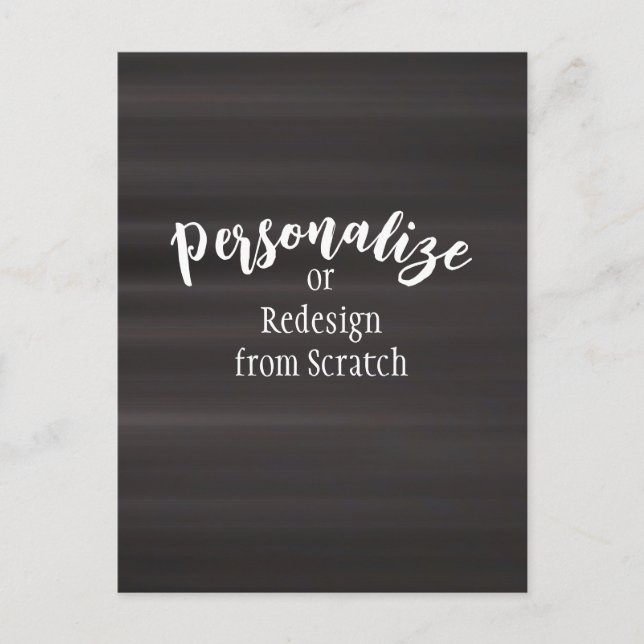 Create Your Own Custom Design Postcard (Front)