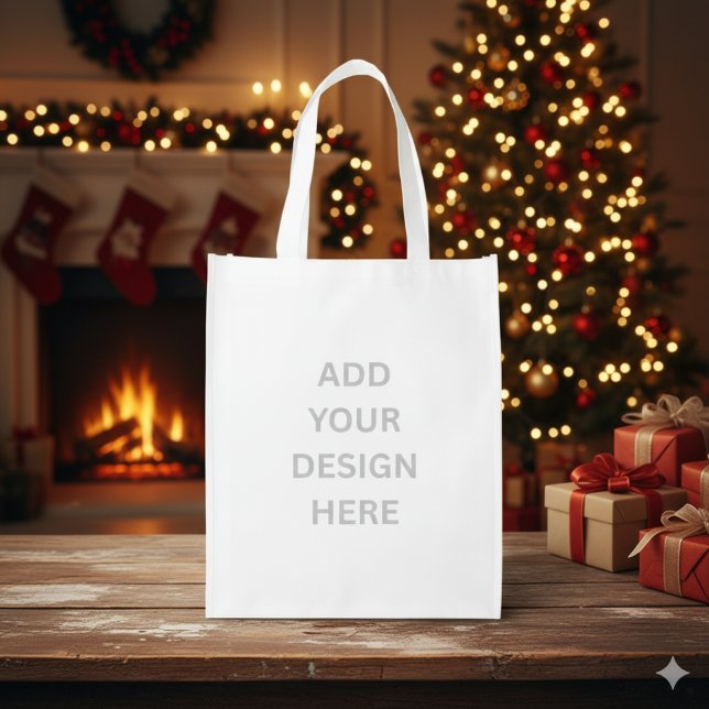 Create Your Own Custom Design Reusable Grocery Bag (Creator Uploaded)