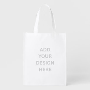 Create Your Own Custom Design Reusable Grocery Bag