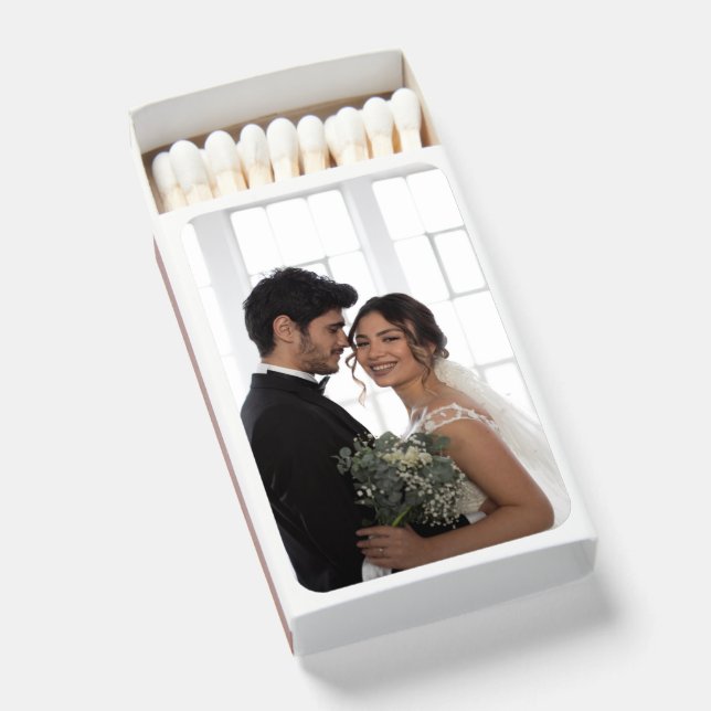 Create Your Own Custom Design Simple Photo Matchboxes (Front Open)