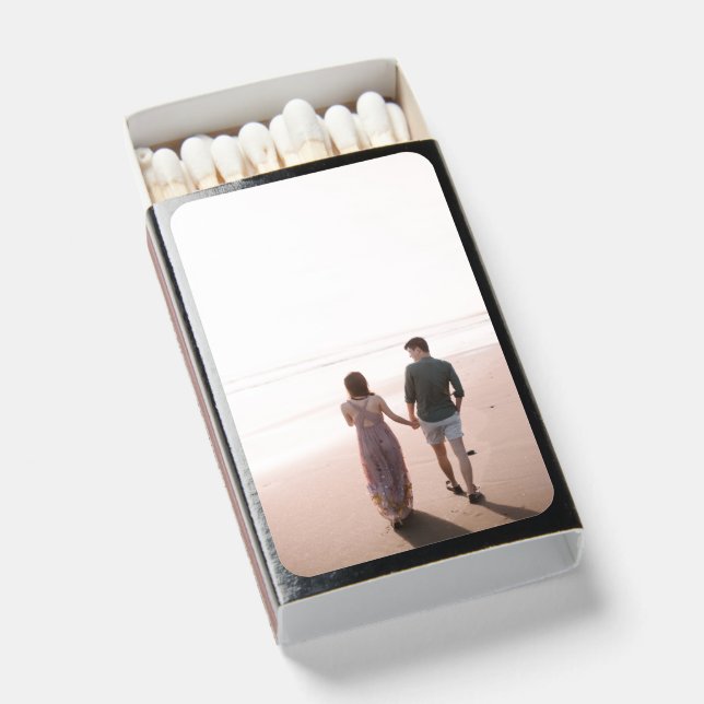 Create Your Own Custom Design Simple Photo Matchboxes (Front Open)
