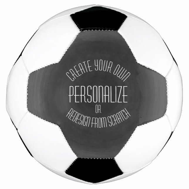 Create Your Own - Custom Design Soccer Ball (Front)