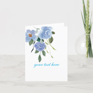 Create Your Own Custom Design Thank You Card