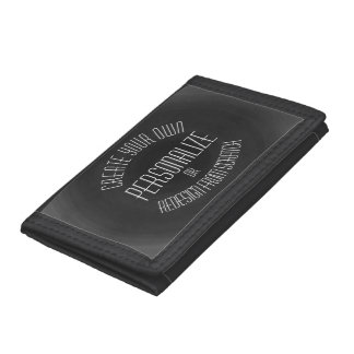 Create Your Own - Custom Design Tri-fold Wallet