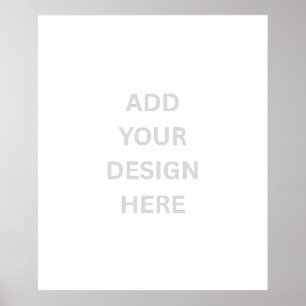 Create Your Own Custom Design Value Poster Paper