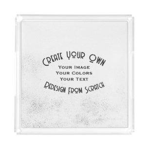 Create Your Own Custom Designed Acrylic Tray