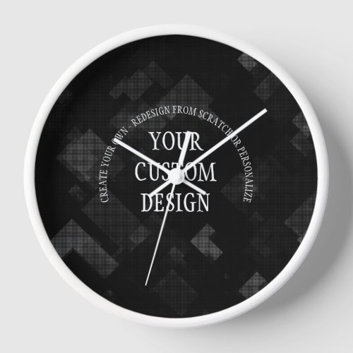 Create Your Own Custom Designed Clock