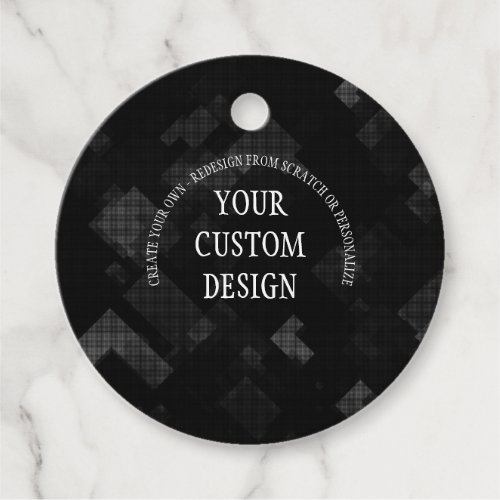 Create Your Own Custom Designed Favor Tags
