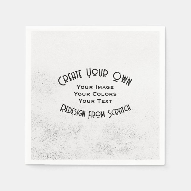 Create Your Own Custom Designed Napkins (Front)