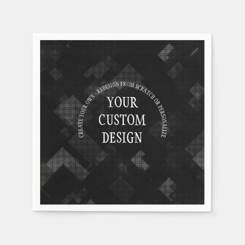 Create Your Own Custom Designed Napkins