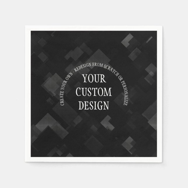 Create Your Own Custom Designed Napkins (Front)