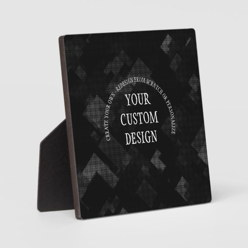 Create Your Own Custom Designed Plaque
