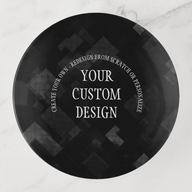 Create Your Own Custom Designed Trinket Tray (Front)