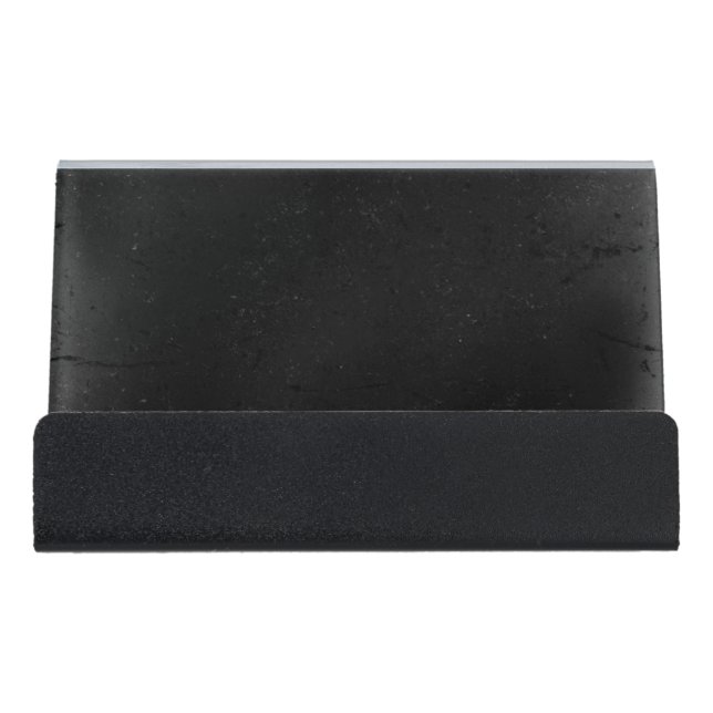 Create Your Own Custom Desk Business Card Holder (Front)