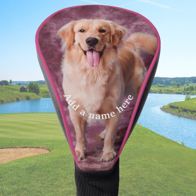 Create Your Own Custom Dog Owner Gift Pet Golf Head Cover (Creator Uploaded)