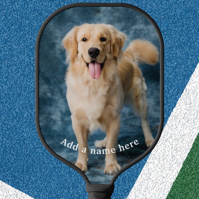 Create Your Own Custom Dog Owner Gift Pet Pickleball Paddle (Creator Uploaded)