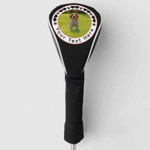 Create Your Own Custom Dog Photo Golf Head Cover