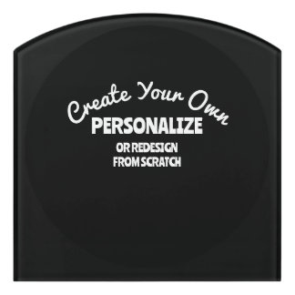 Create Your Own Custom Door Sign