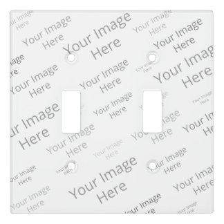 Create Your Own Custom Double Light Switch Cover