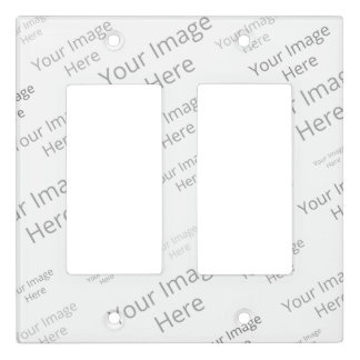 Create Your Own Custom Double Light Switch Cover