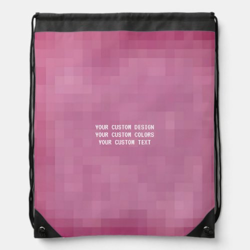 Create Your Own Custom Drawstring Bag