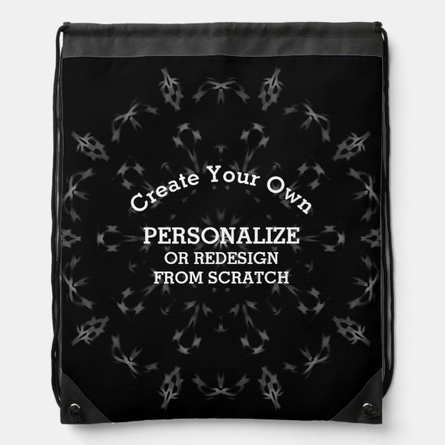 Create Your Own Custom Drawstring Bag (Front)