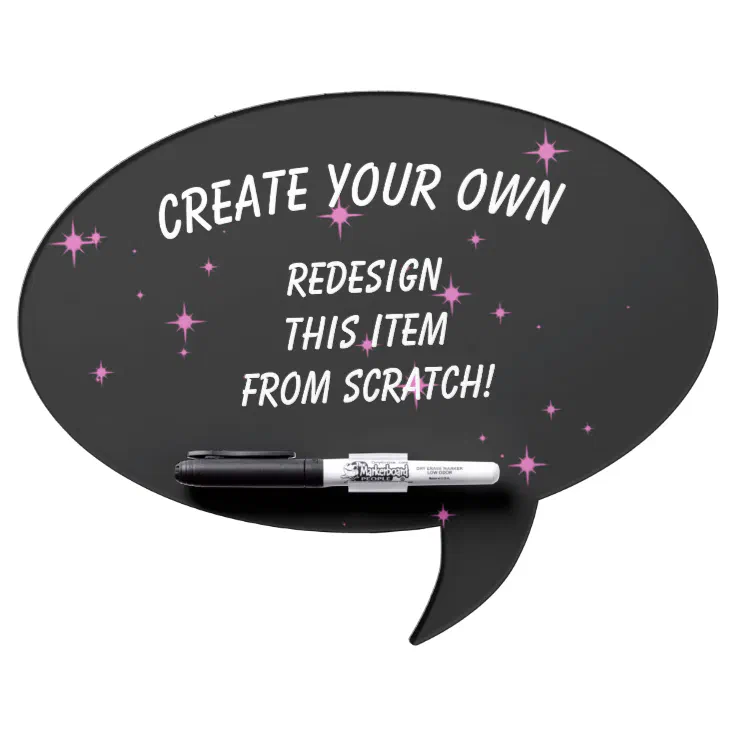 Create Your Own Custom Dry Erase Board Zazzle