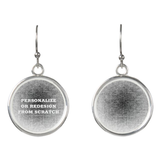 Create Your Own Custom Earrings (Front)