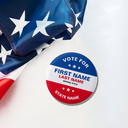 Create Your Own Custom Election Campaign Button