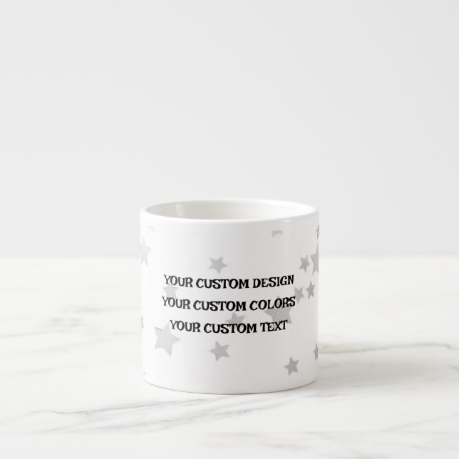 Create Your Own Custom Espresso Cup (Front)