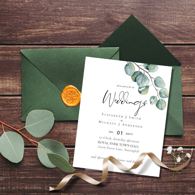 Create Your Own Custom Eucalyptus Greenery Wedding (Creator Uploaded)