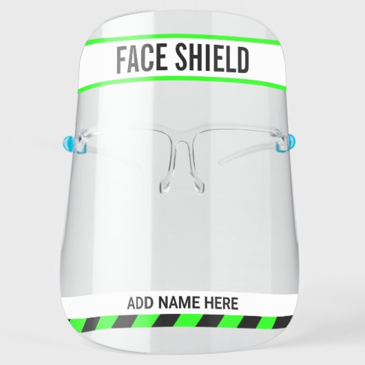 Create Your Own Custom Face Shield (Front)