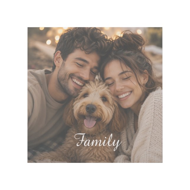 Create your own custom family gallery wrap (Front)