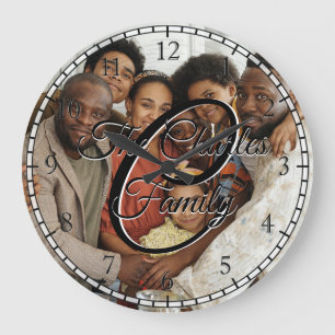 Create your own custom family home clock