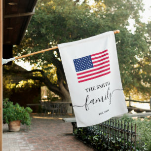 Create Your Own Custom Family House Flag