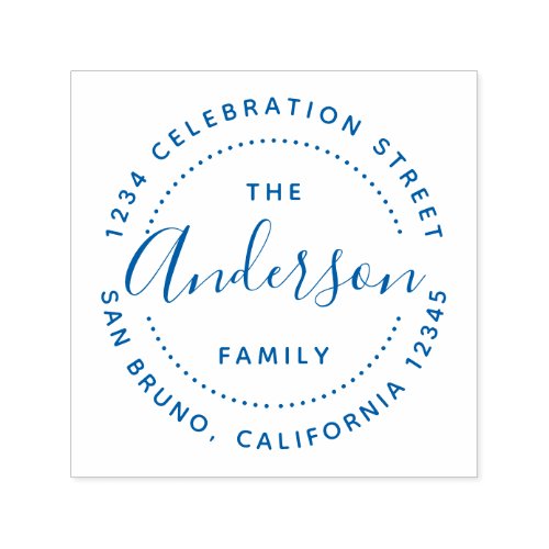Create Your Own Custom Family Name Return Address Self-inking Stamp Create Your Own Custom Family Name Return Address Self_inking Stamp