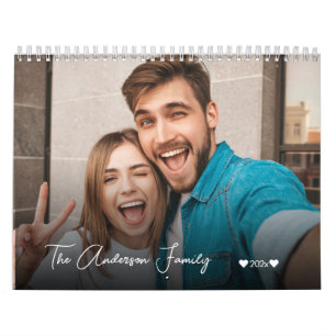 Create Your Own Custom Family Photo Calendar