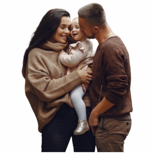 Create your own Custom family Photo  Cutout