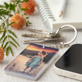 Create Your Own Custom Family Photo Keychain