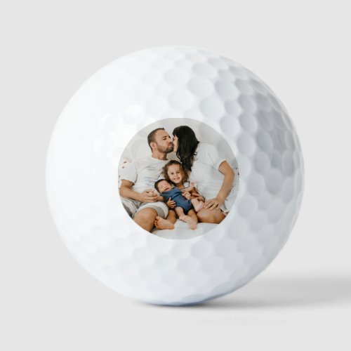 Create Your Own Custom Family Photo Personalized  Golf Balls