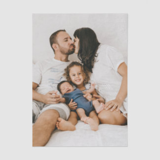 Create Your Own Custom Family Photo Personalized Tissue Paper