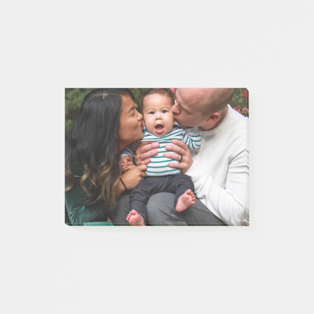 Create Your Own Custom Family Photo Post-it Notes (Front)