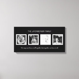 Create Your Own Custom Family Portrait Canvas Print