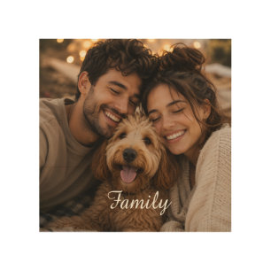 Create your own custom family wood wall art