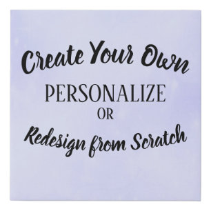 Create Your Own Custom Faux Canvas Print