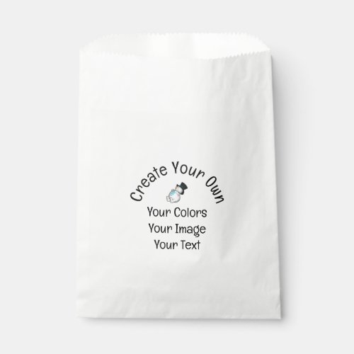 Create Your Own Custom Favor Bag